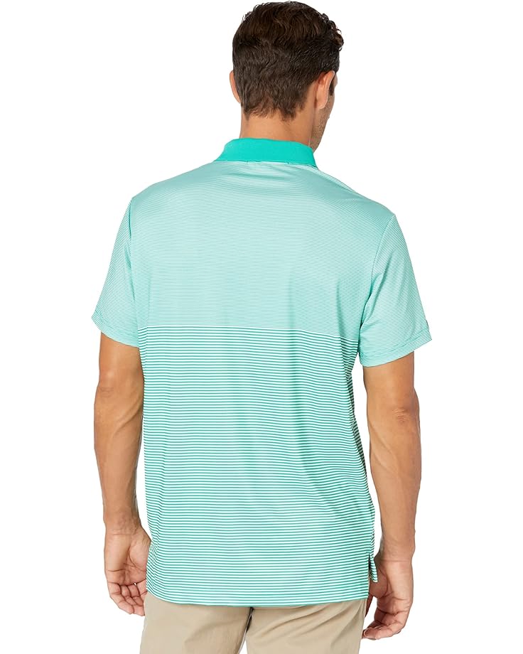 Рубашка U.S. POLO ASSN. Short Sleeve Printed Performance Jersey Knit Shirt, цвет Tracksuit Green