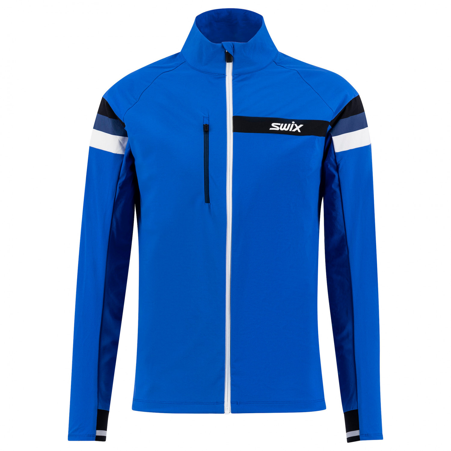 Куртка для беговых лыж Swix Focus, цвет Olympian Blue