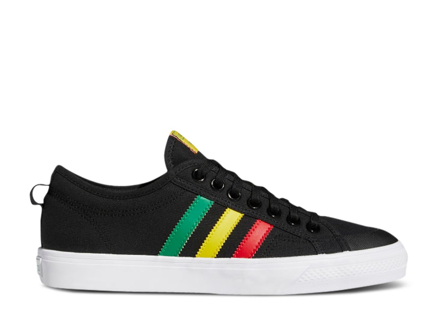 

Кроссовки adidas Nizza 'Tricolor Stripes', черный