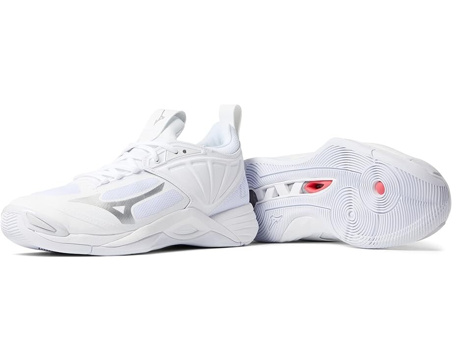 

Кроссовки Mizuno Wave Momentum 2, цвет White/Silver