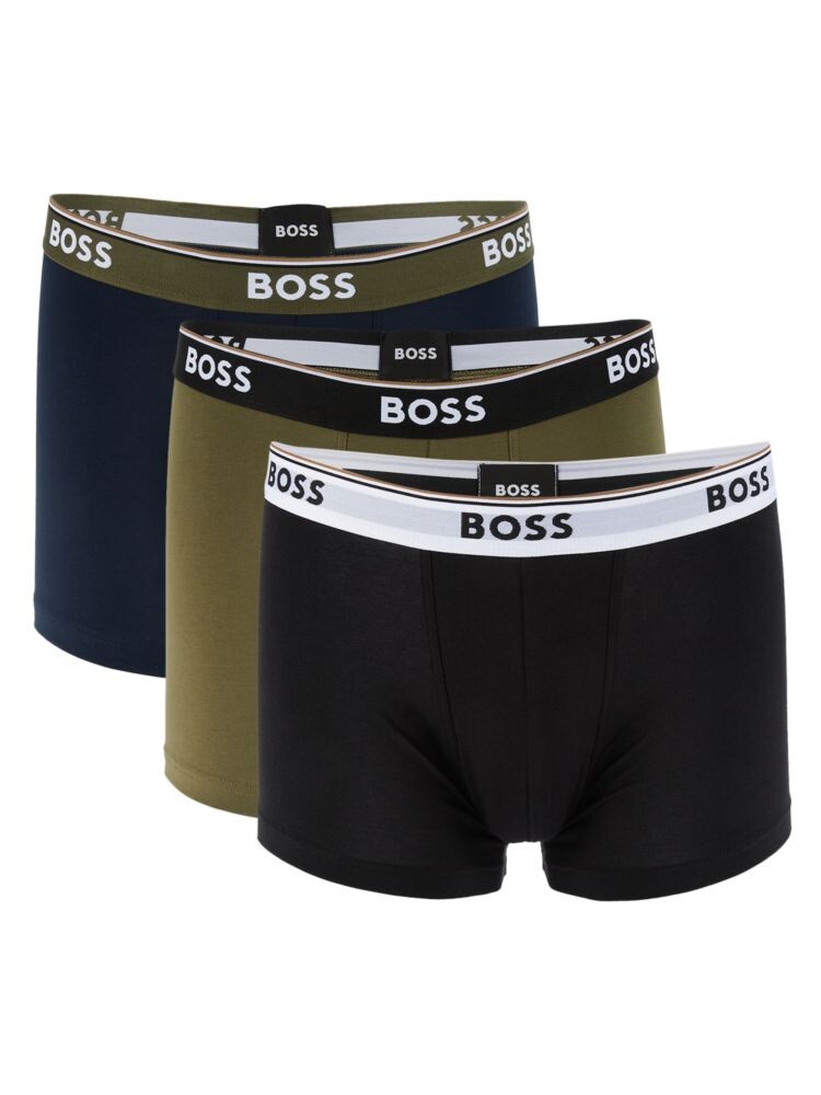 

Боксеры с логотипом Boss, цвет Black Multicolor