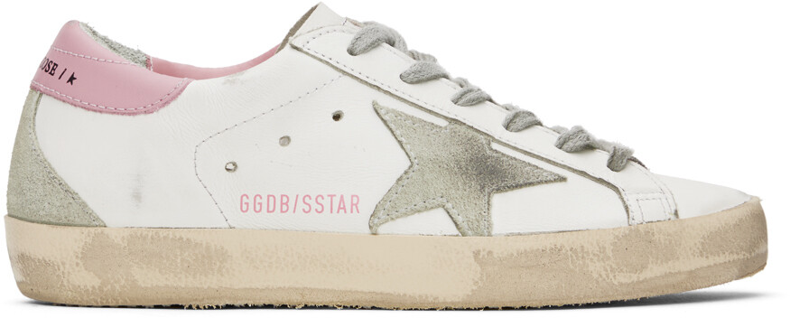 

Белые кроссовки Golden Goose Super-Star