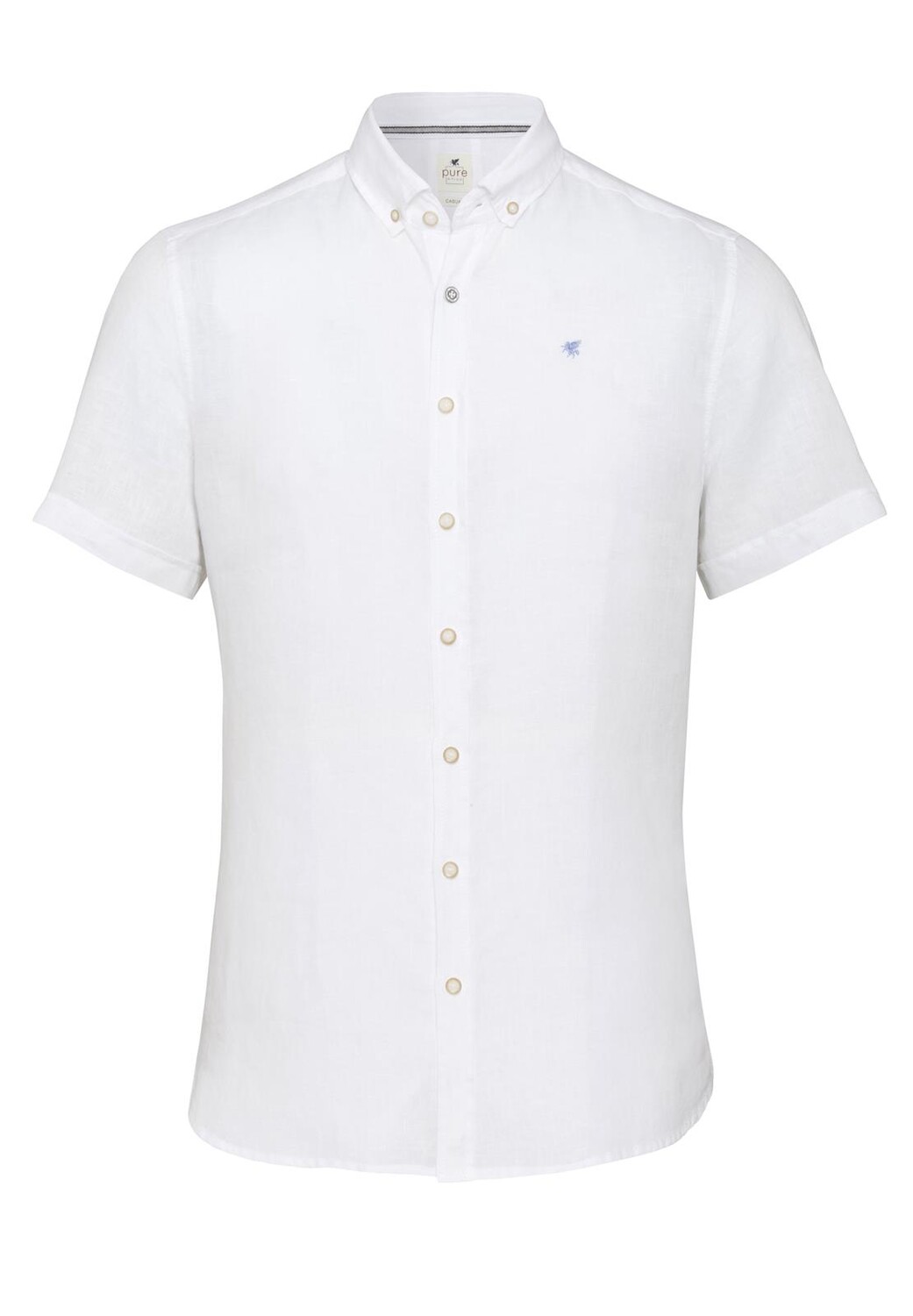 

Рубашка Pure Casual Halbarm, цвет Uni weiß