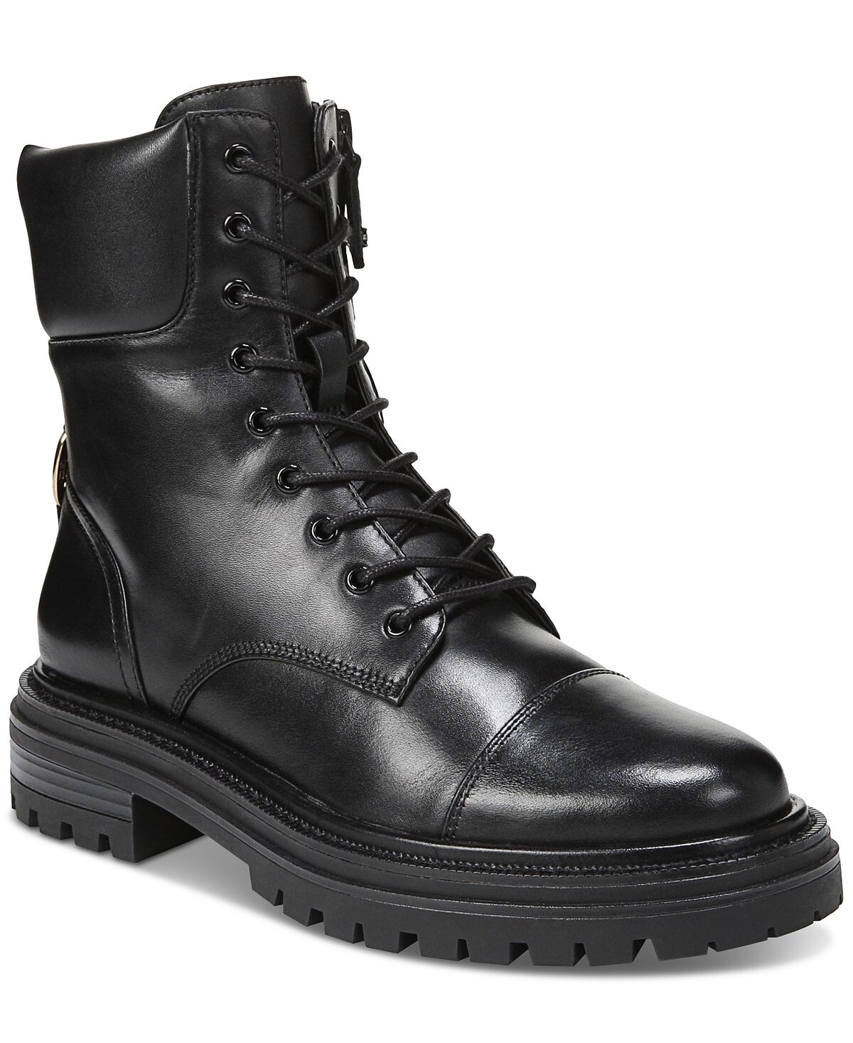 

Женские армейские ботинки Aleia на шнуровке Sam Edelman, черный