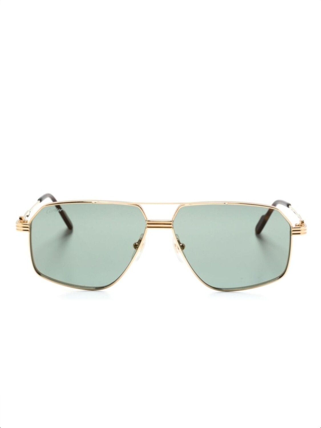 

Cartier Eyewear солнцезащитные очки-пилоты, золотой