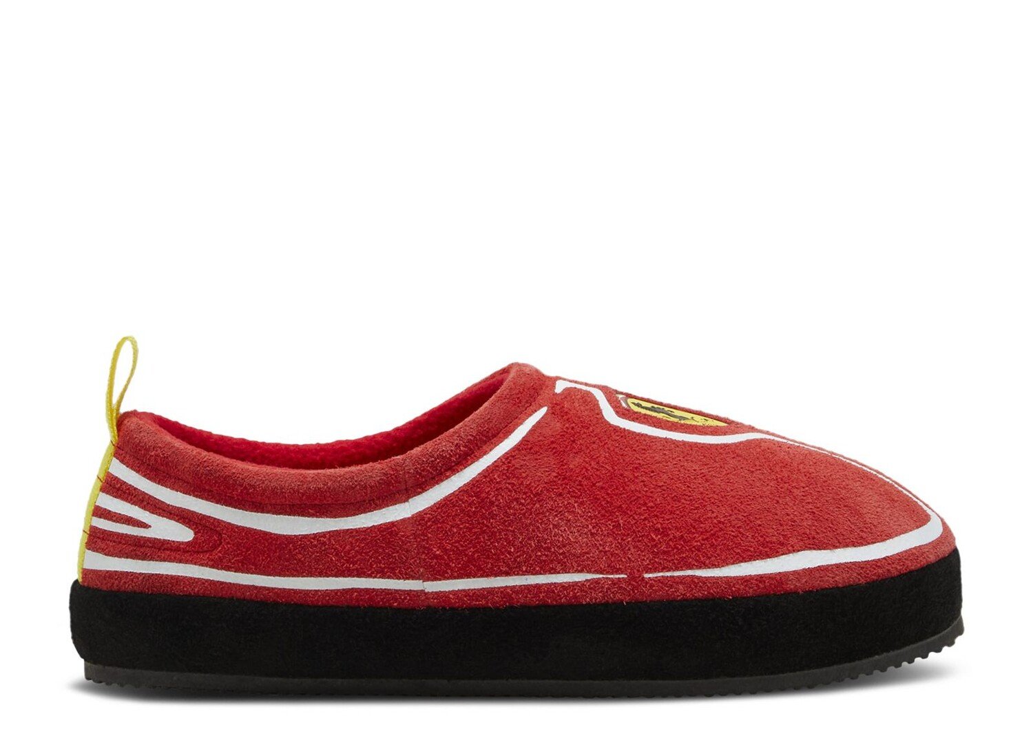 Кроссовки Puma Joshua Vides X Scuderia Ferrari X Tuff Mocc Slipper '70S Ferrari Racing', красный