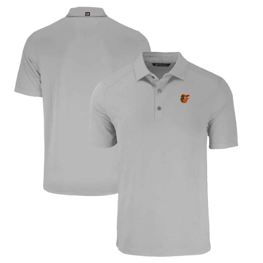 

Поло с коротким рукавом Cutter & Buck Baltimore Orioles, серый