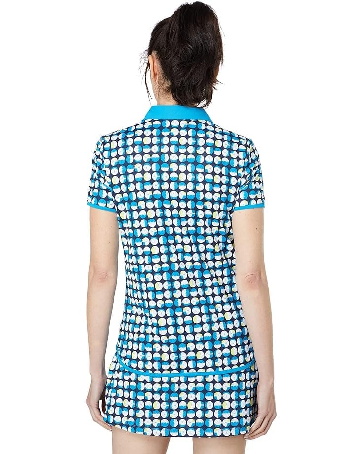 

Поло Original Penguin Golf Geo Kitty Printed Polo, цвет Black Iris