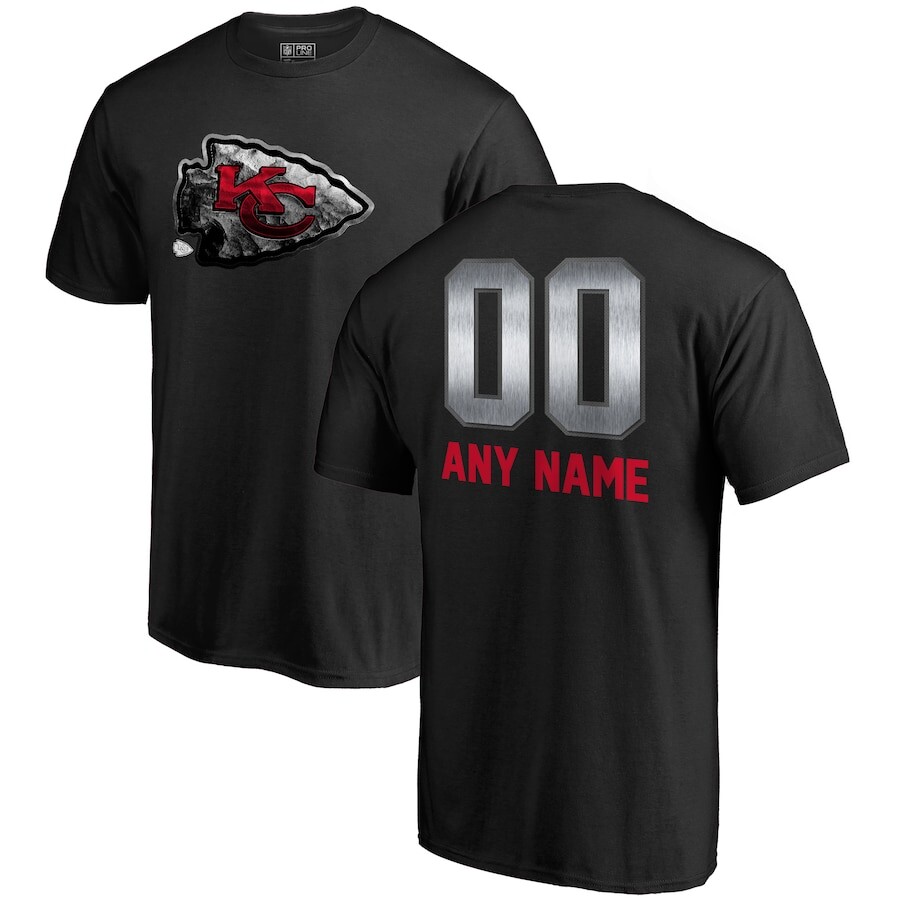 

Футболка с коротким рукавом Fanatics Branded Kansas City Chiefs, черный