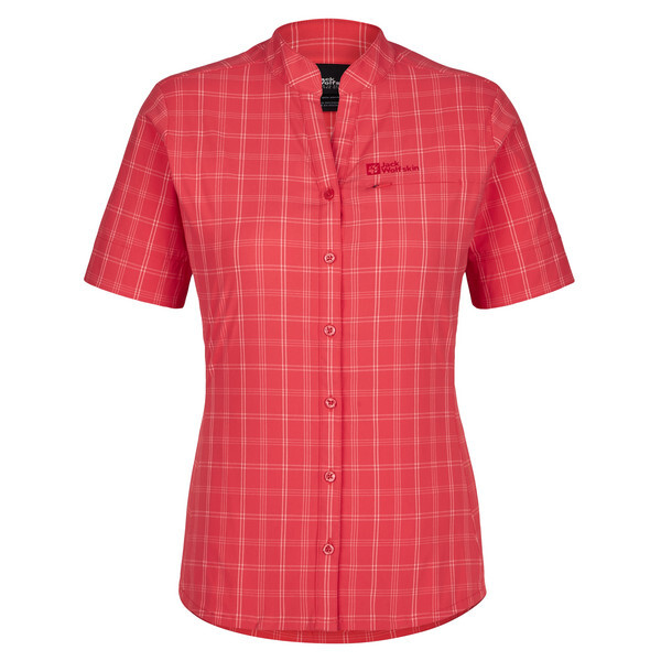 

Рубашка Jack Wolfskin, цвет Vibrant Red Check