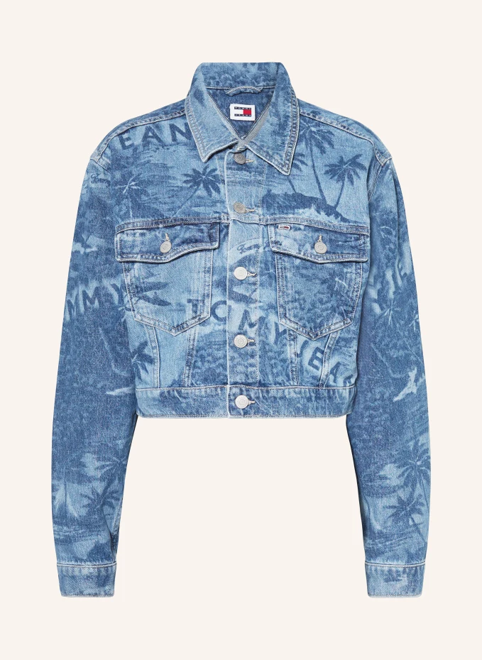 

Укороченная джинсовая куртка claire Tommy Jeans, синий