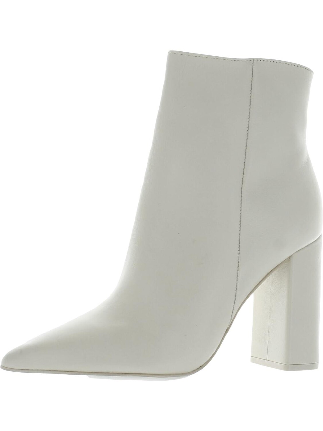 

Женские кожаные ботинки до середины икры с острым носком Noted Steve Madden, цвет Bone Leather