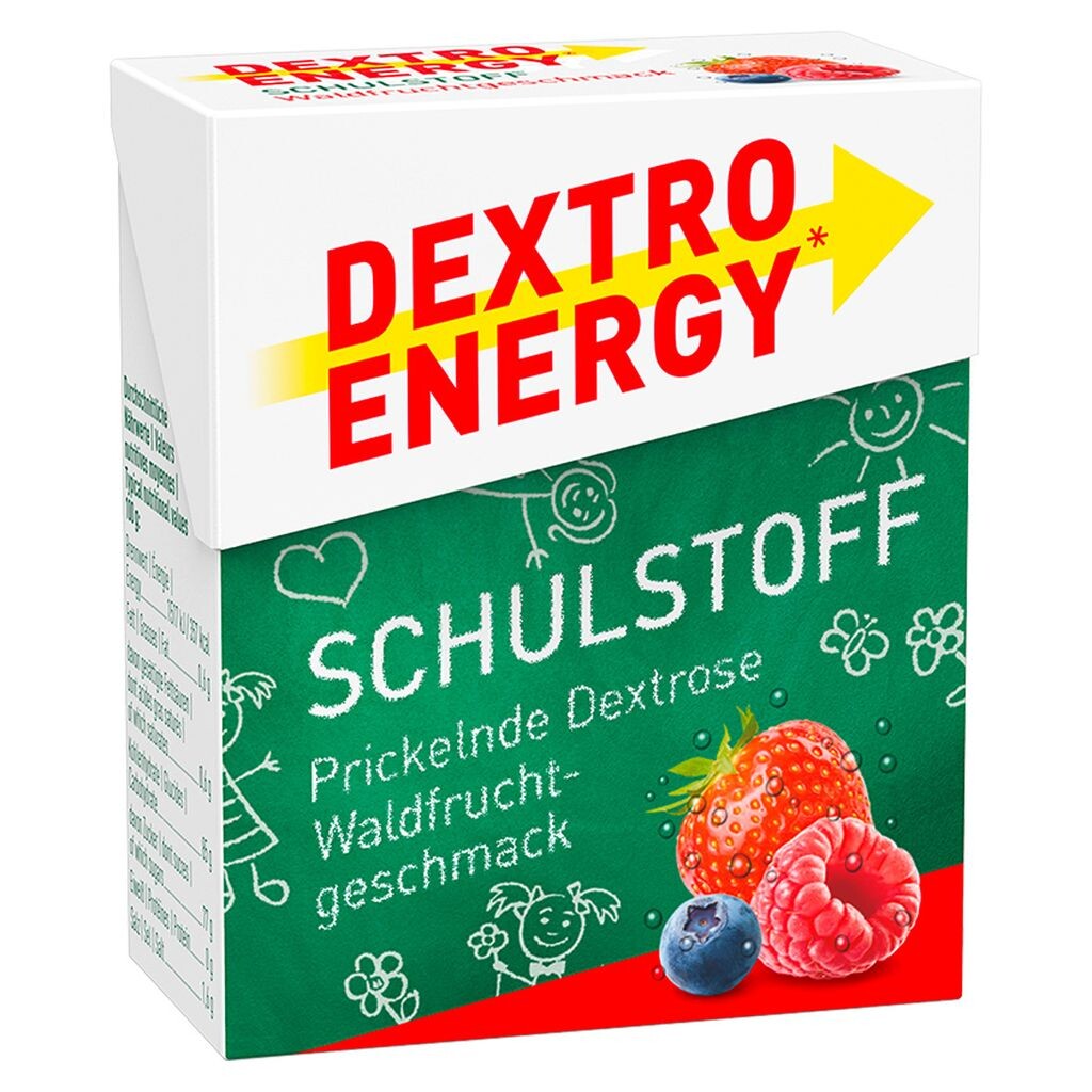 

Dextro Energy School Material Декстроза со вкусом лесных фруктов 50 г (1 шт. в упаковке)