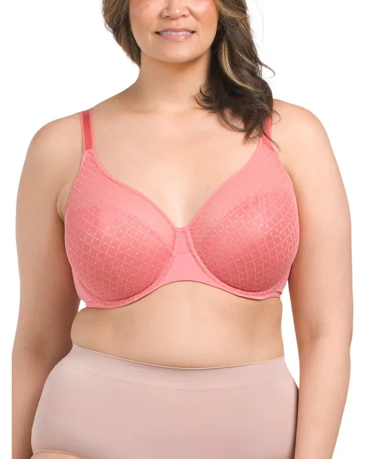 

Бюстгальтер на косточках для полной фигуры Norah Chic Chantelle, цвет Pink Rose