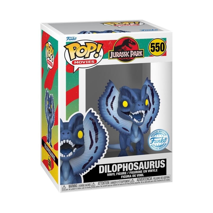 

Funko POP Jurassic Park 550 Dilophosaurus Special Edition Funko POP!