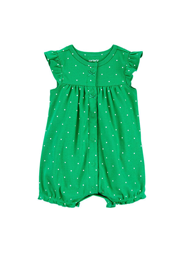 

Хлопковые короткие комбинезоны для девочек Carter'S, мультиколор