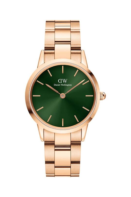 Часы Iconic Link Emerald 32 Daniel Wellington, золотой наручные часы iconic link arctic daniel wellington dw00100458