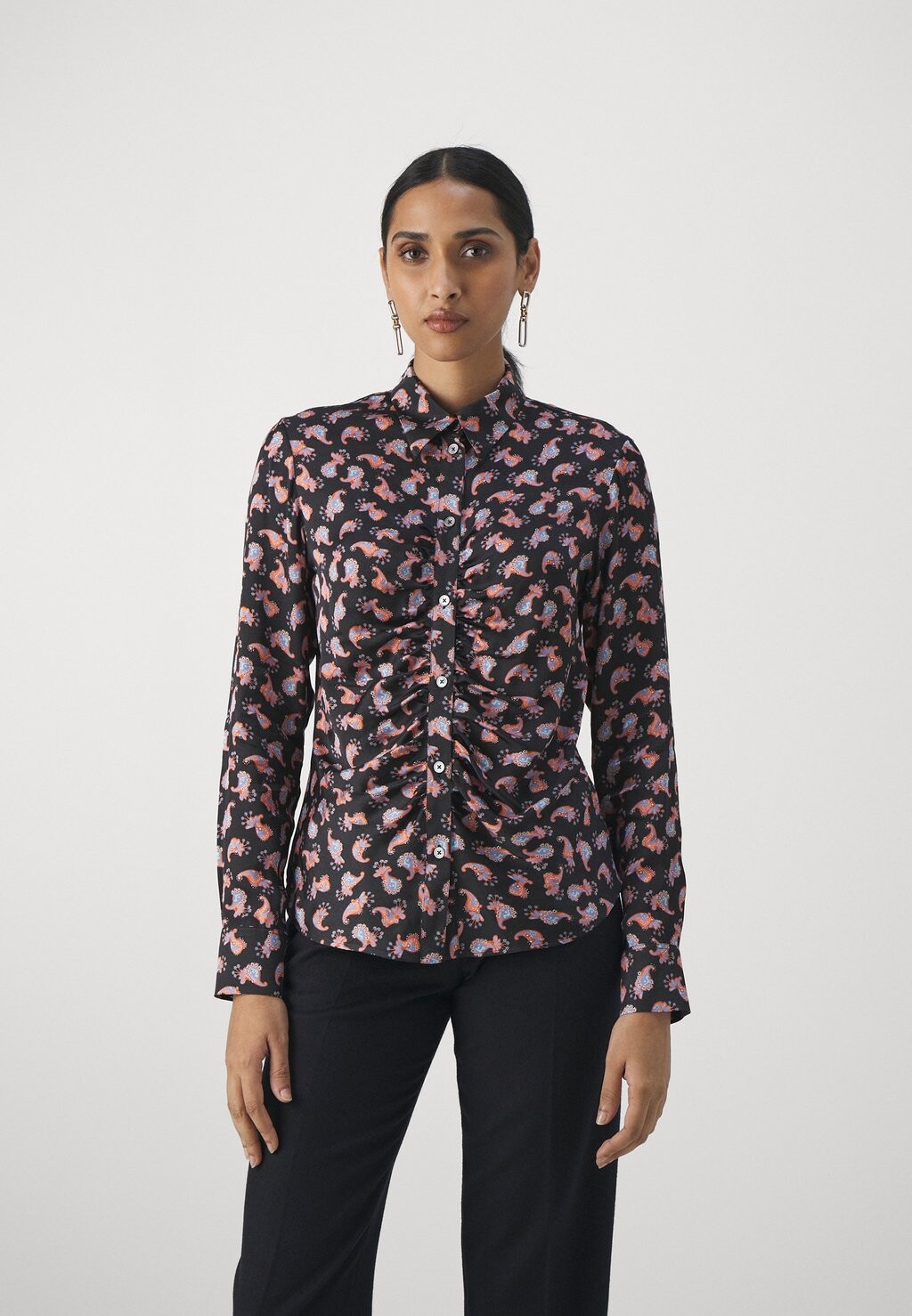 

Блузка на пуговицах WOMENS SHIRT PS Paul Smith, черный
