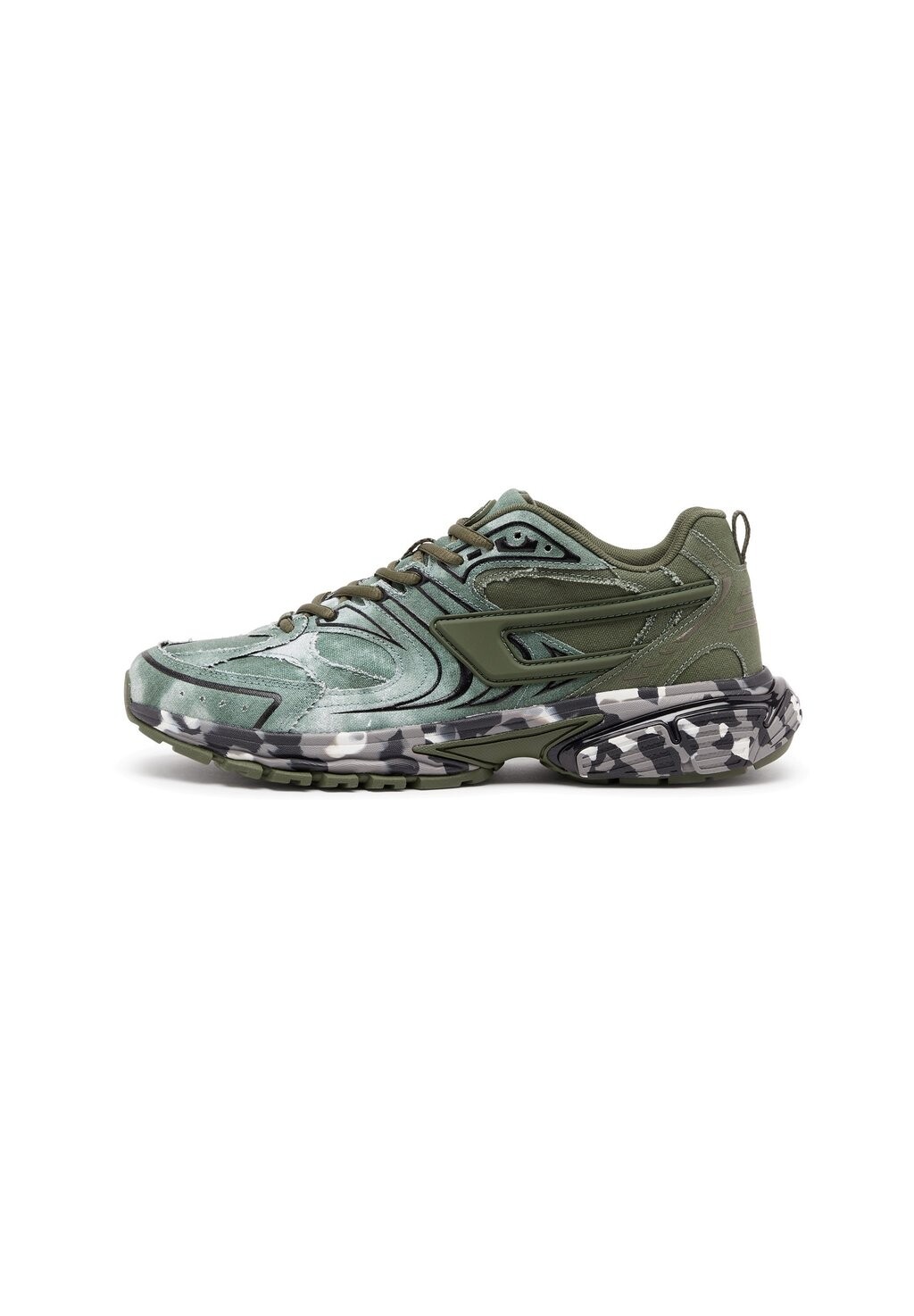 

Низкие кроссовки S-Serendipity Pro-X1 Diesel, цвет military green