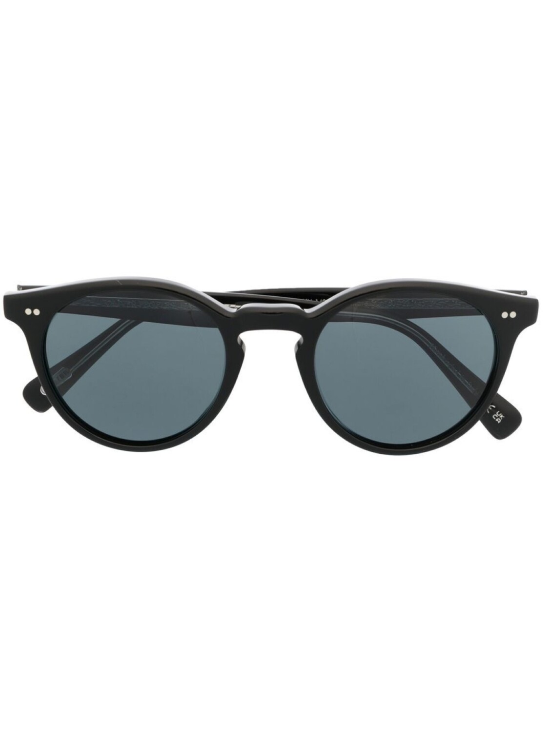 

Oliver Peoples солнцезащитные очки Romare в круглой оправе, черный
