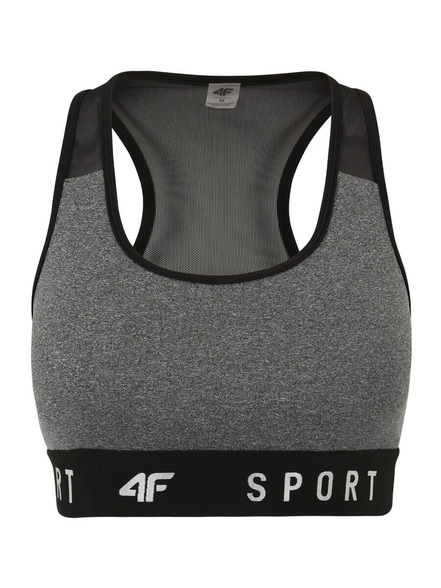 

Бралетт 4F Bralette Sports Bra, цвет mottled grey