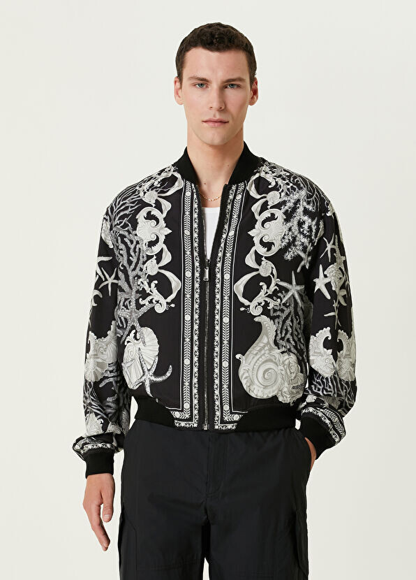 

Двустороннее пальто Versace, черный