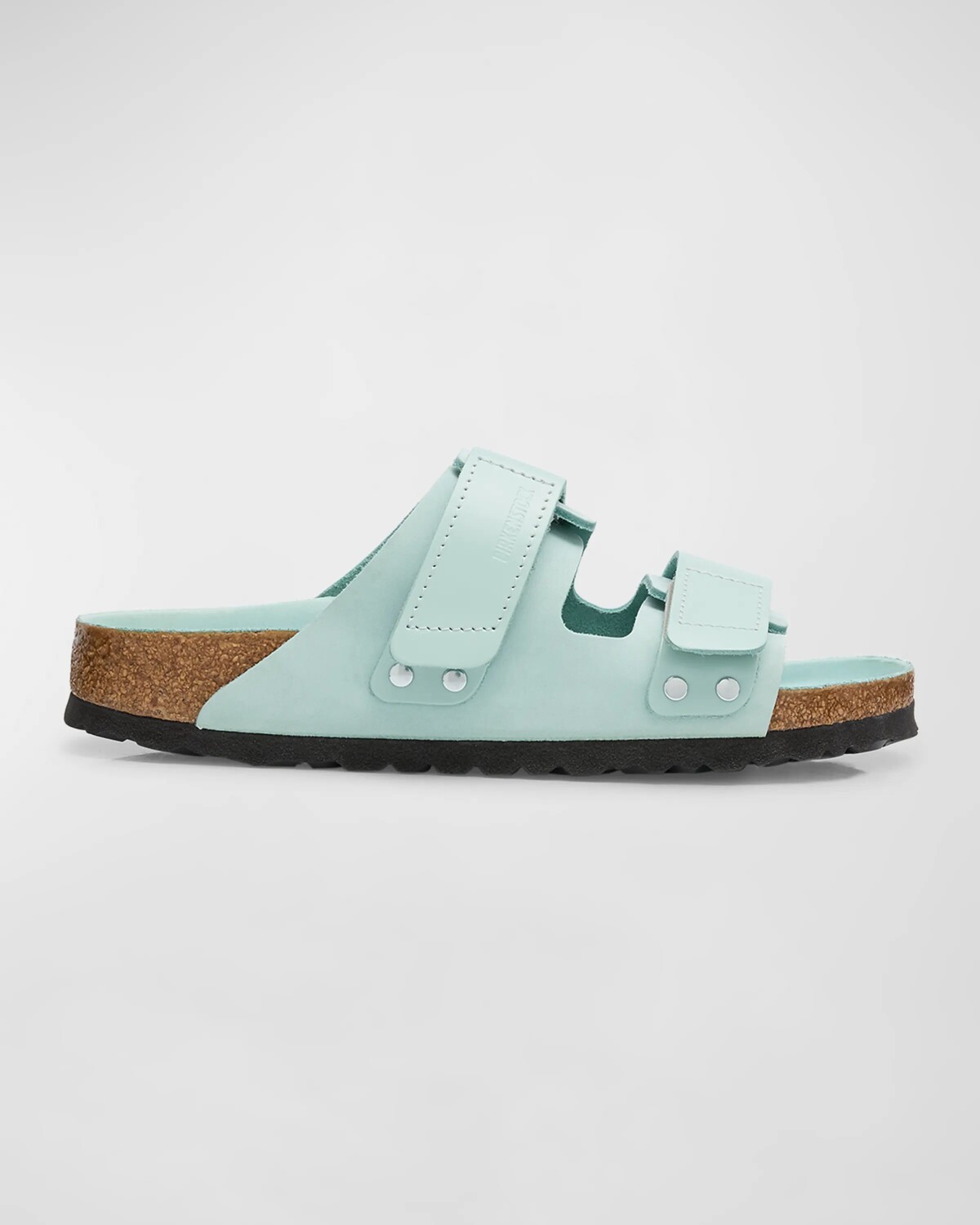 

Кожаные шлепанцы Uji с двойной ручкой BIRKENSTOCK, цвет Surf Green