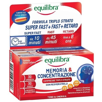 

Equilibra Memory Concentration 30 капсул