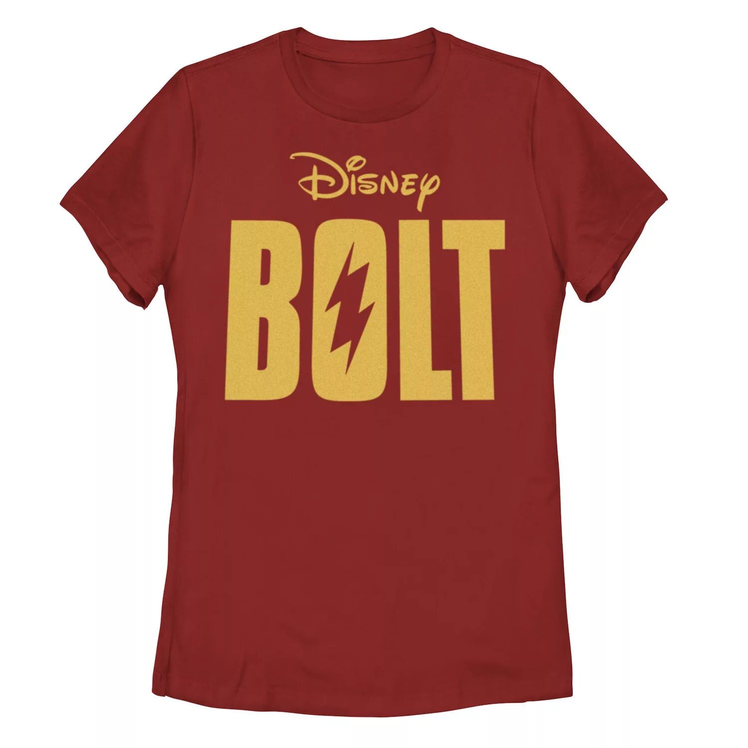 

Детская футболка с логотипом Disney/Pixar Bolt желтого оттенка Licensed Character