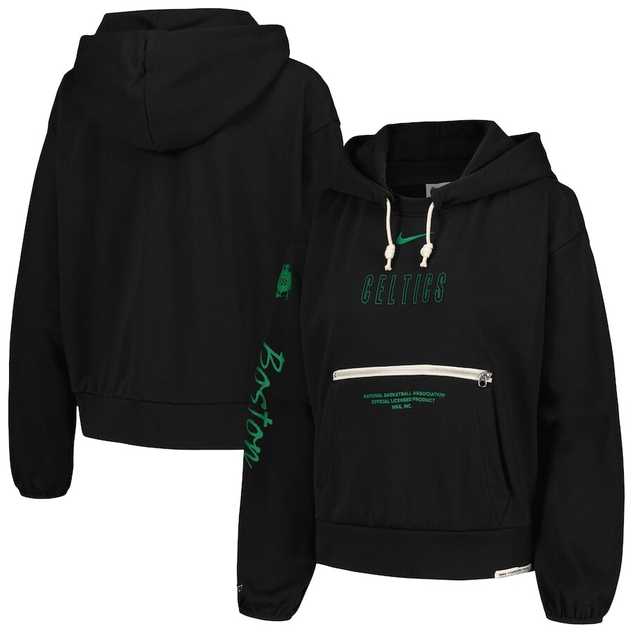 

Пуловер с капюшоном Nike Boston Celtics, черный