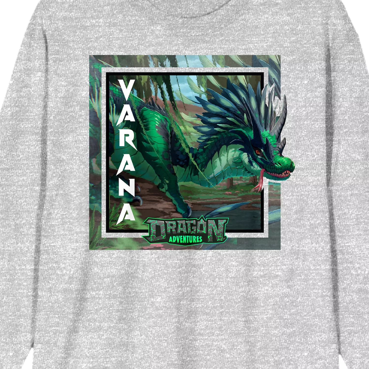 Мужская футболка с рисунком Dragon Adventures Varana Licensed Character
