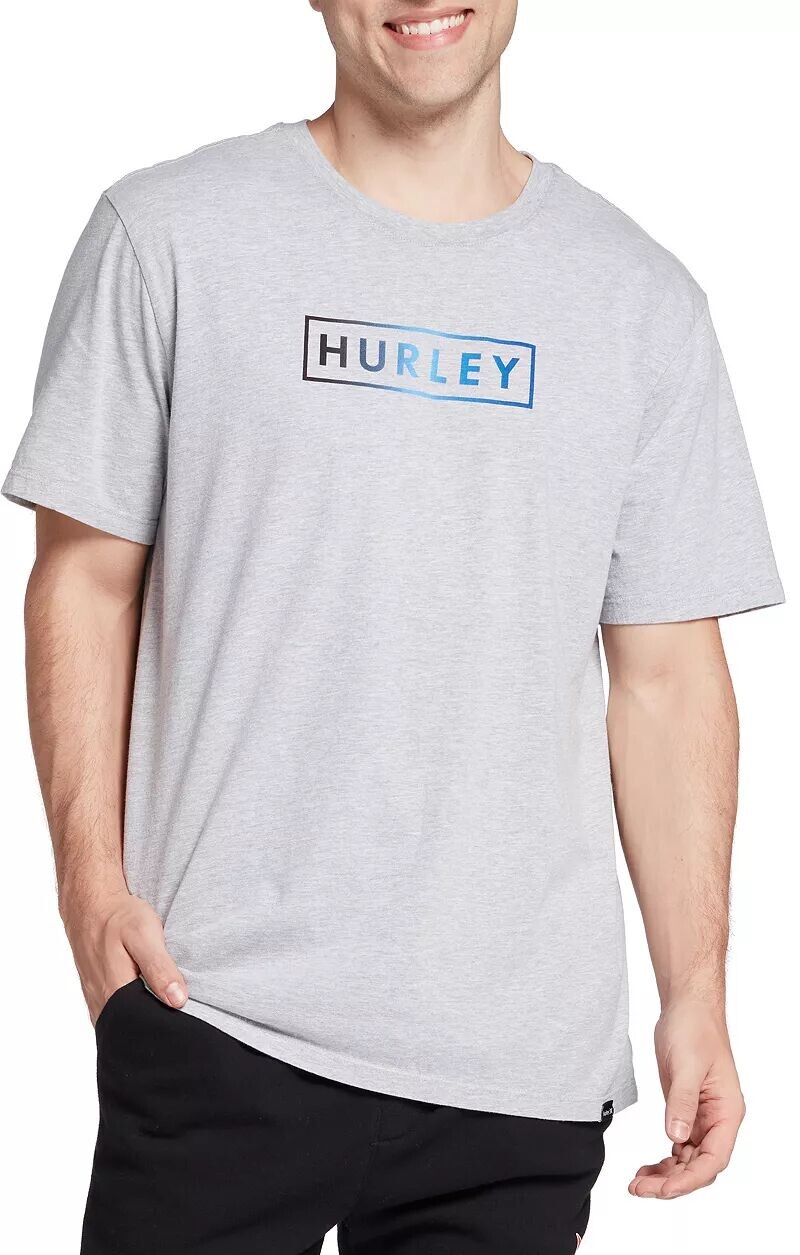 

Мужская футболка Hurley с градиентным рисунком в штучной упаковке, серый