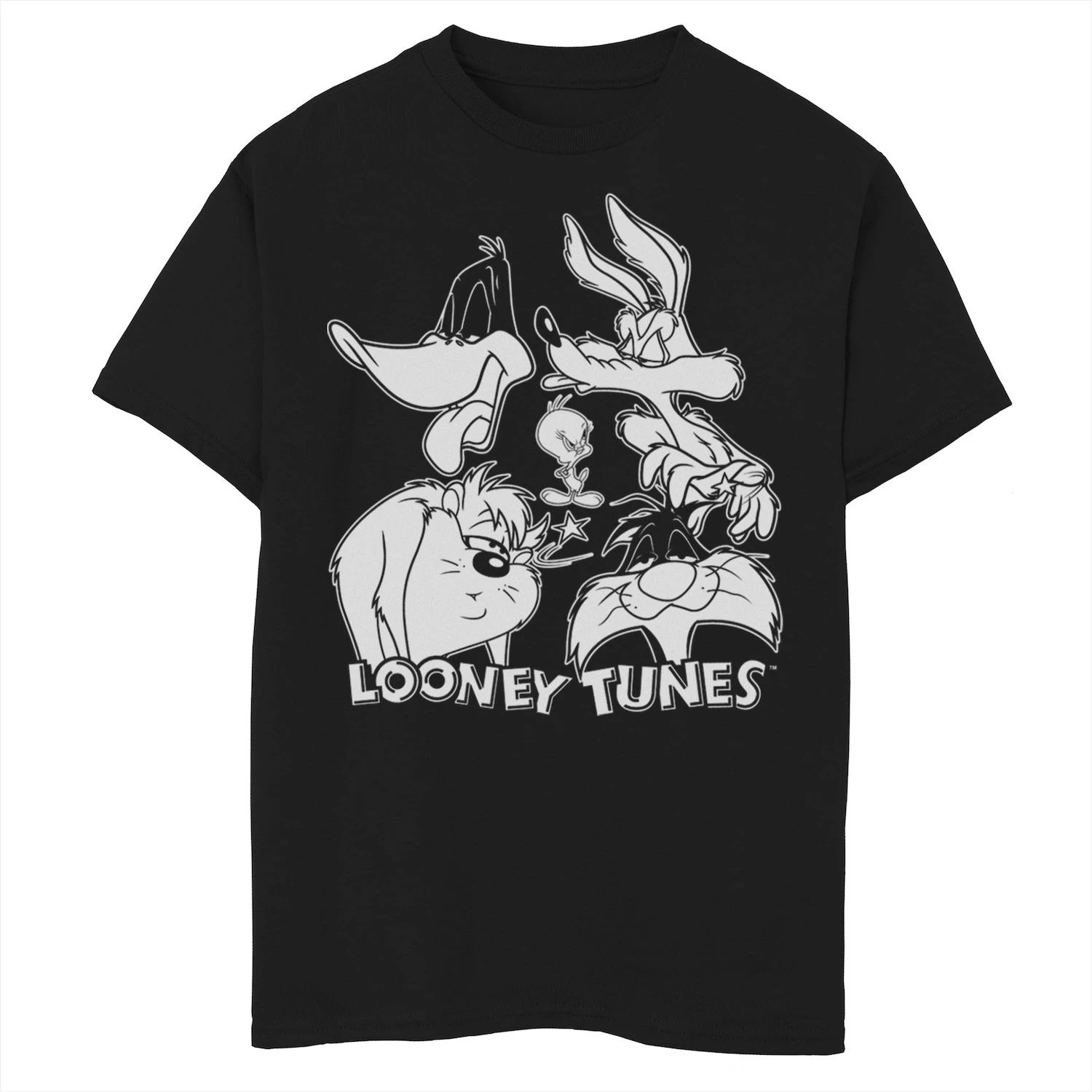 Футболка с рисунком Looney Tunes для мальчиков 8–20 лет Licensed Character футболка с рисунком looney tunes vacations для мальчиков 8–20 лет licensed character