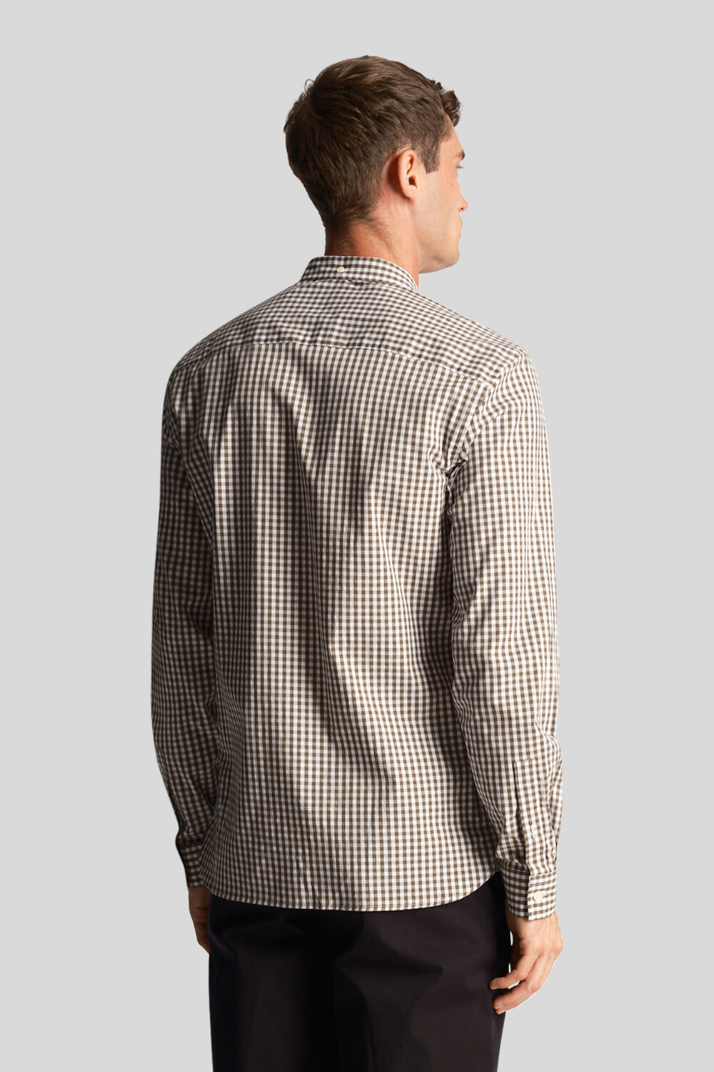 

Рубашка Lyle & Scott, цвет Oliv/Weiß