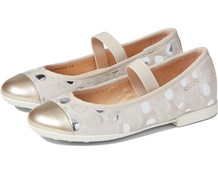 

Балетки Geox Plie 78, цвет Beige/Platinum