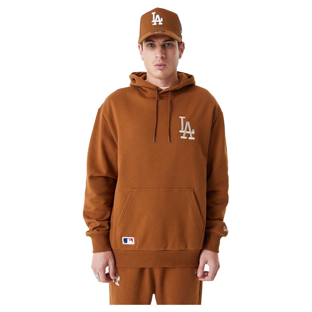 

Худи New Era League Essentials OS Los Angeles Dodgers, коричневый