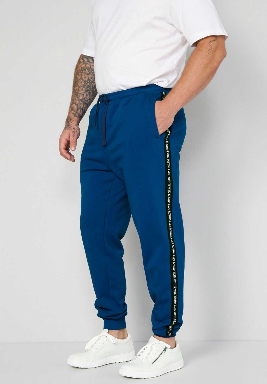 Тренировочные брюки REGULAR FIT BOSTON PARK, синий