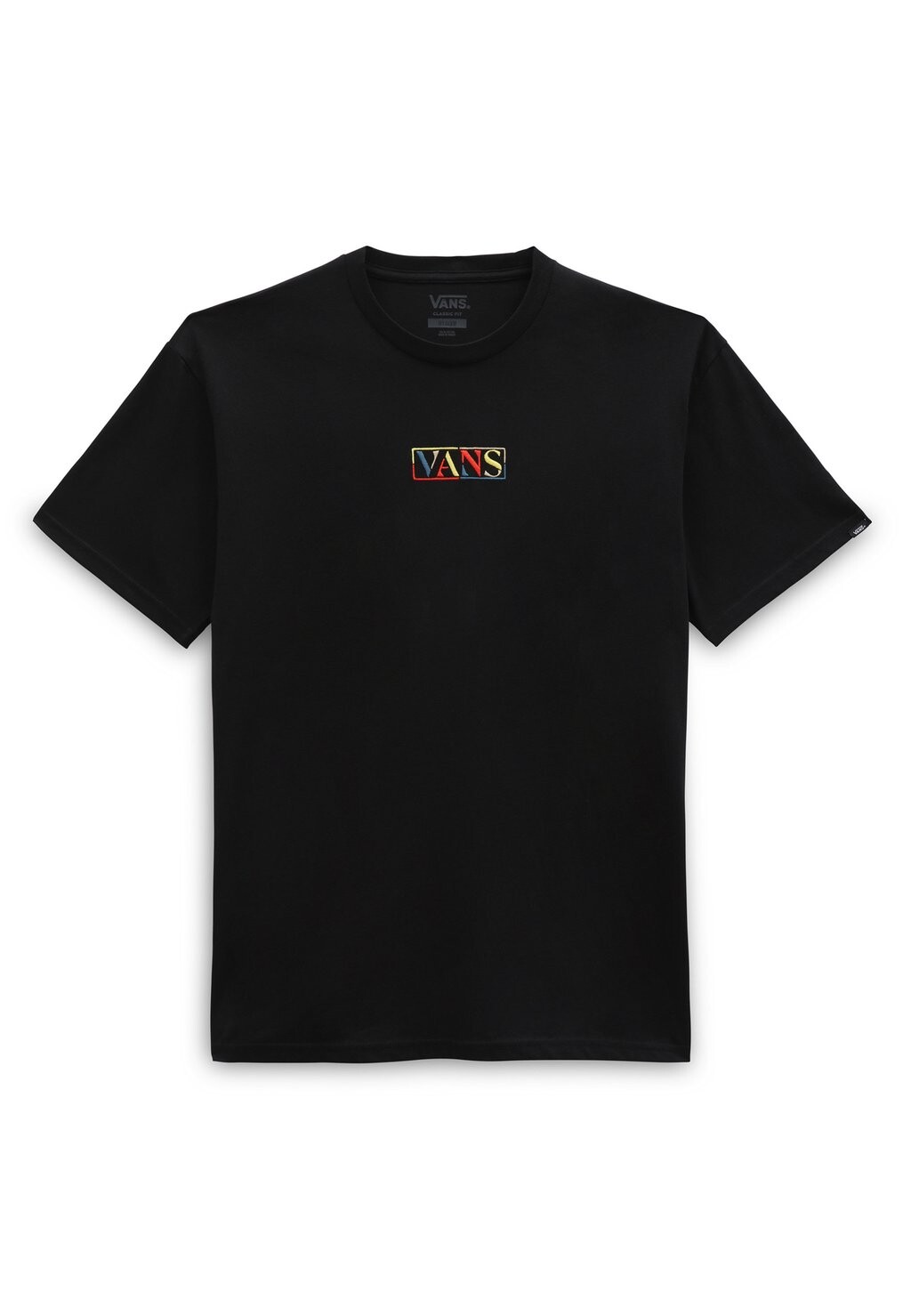 

Футболка с принтом Center Logo Ss Vans, черный