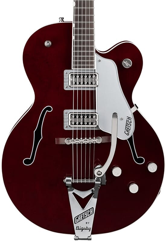 

Электрогитара Gretsch G6119T-ET Players Edition Tennessee Rose Electrotone Hollow Body w/String-Thru Bigsby Dark Cherry Stain