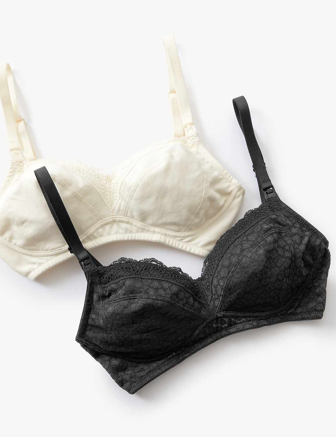 

Бюстгальтеры для кормления из кружева и сетки, 2 шт. B-H Marks & Spencer