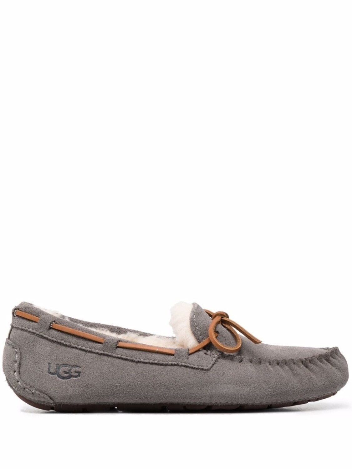 

UGG слиперы Dakota с закругленным носком, серый