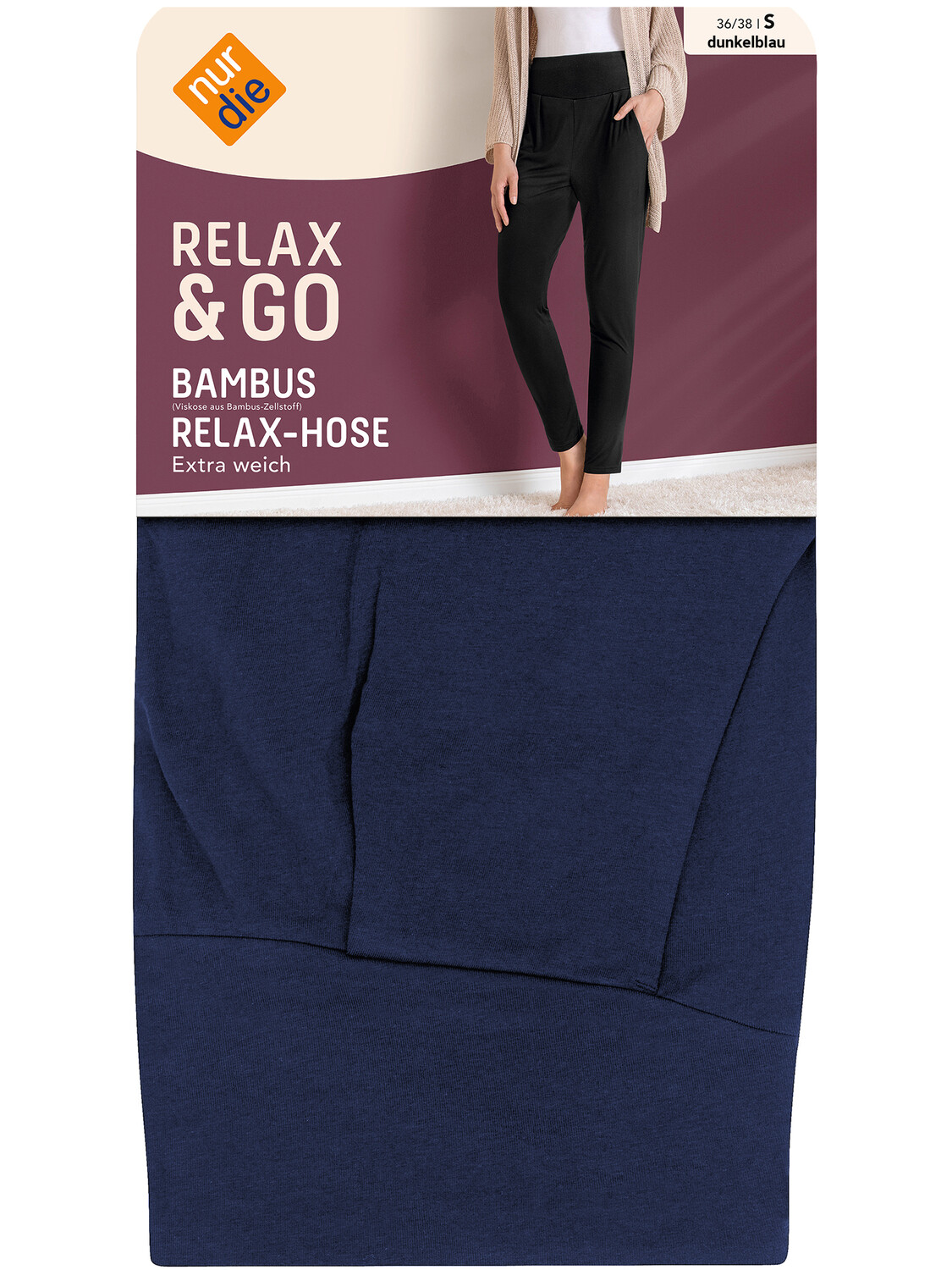 

Спортивные брюки Nur Die Lounge Relax & Go, темно синий