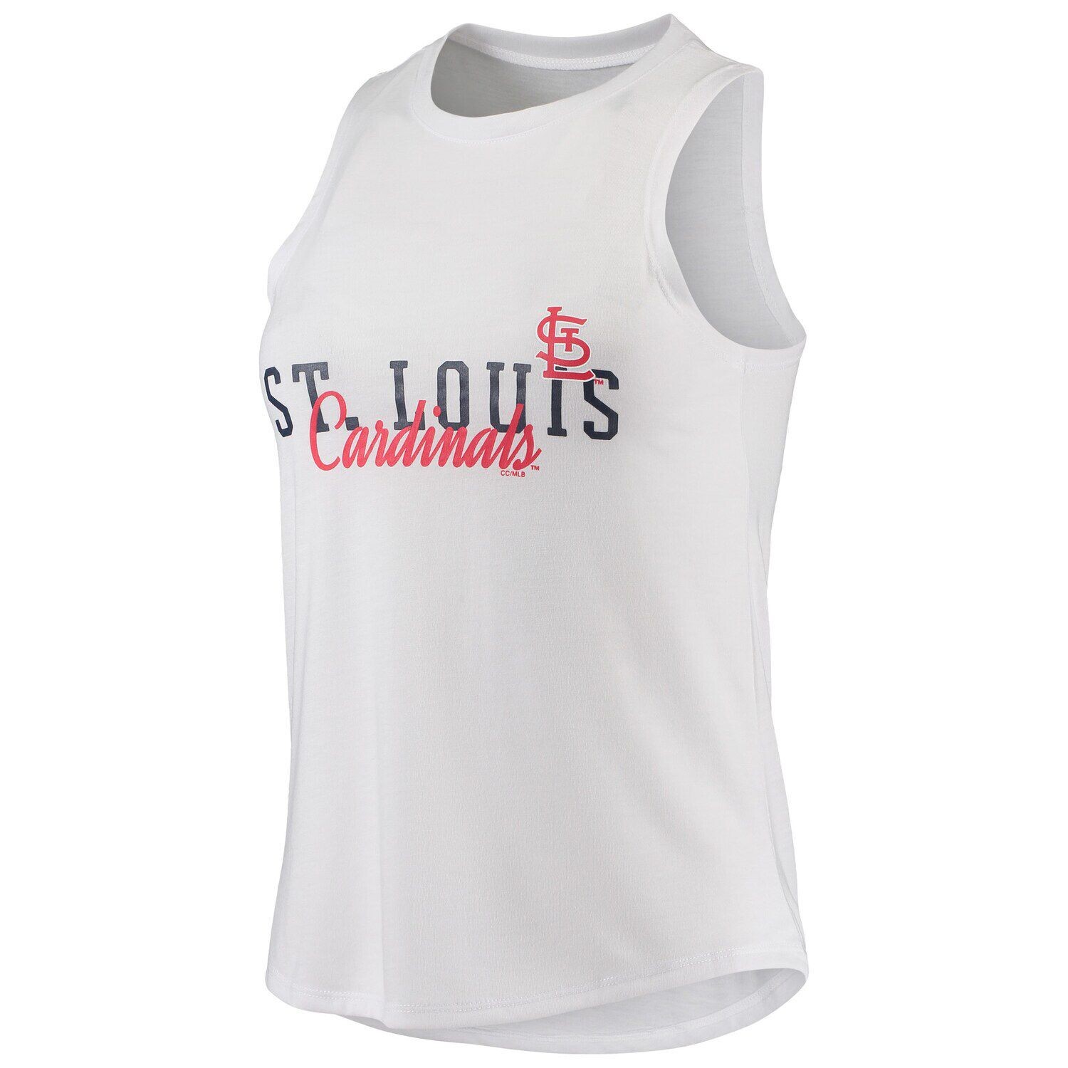 

Женский комплект из топа и леггинсов Concepts Sport белого/черного цвета St. Louis Cardinals Sonata