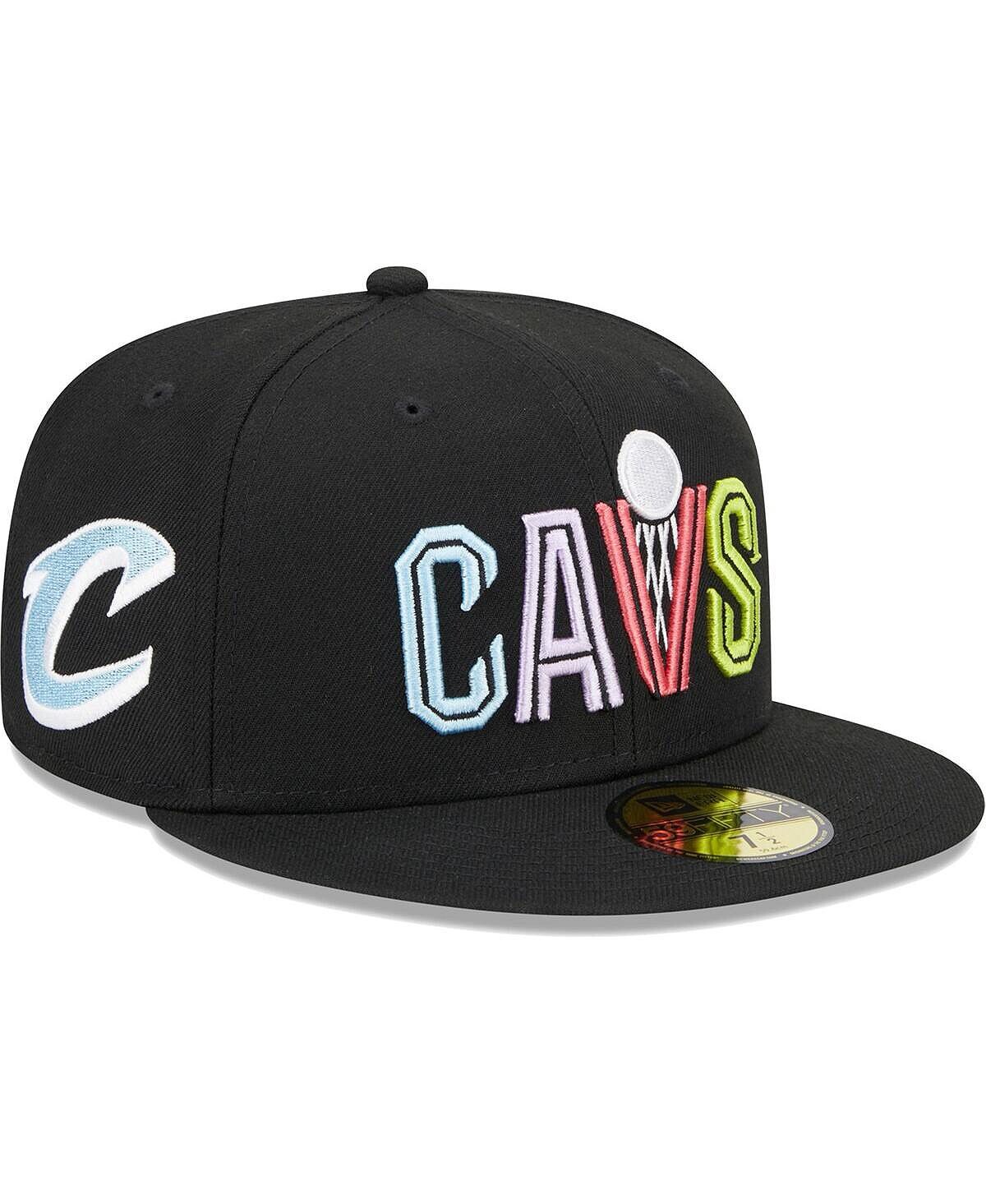 

Мужская черная приталенная шляпа Cleveland Cavaliers Color Pack 59FIFTY New Era