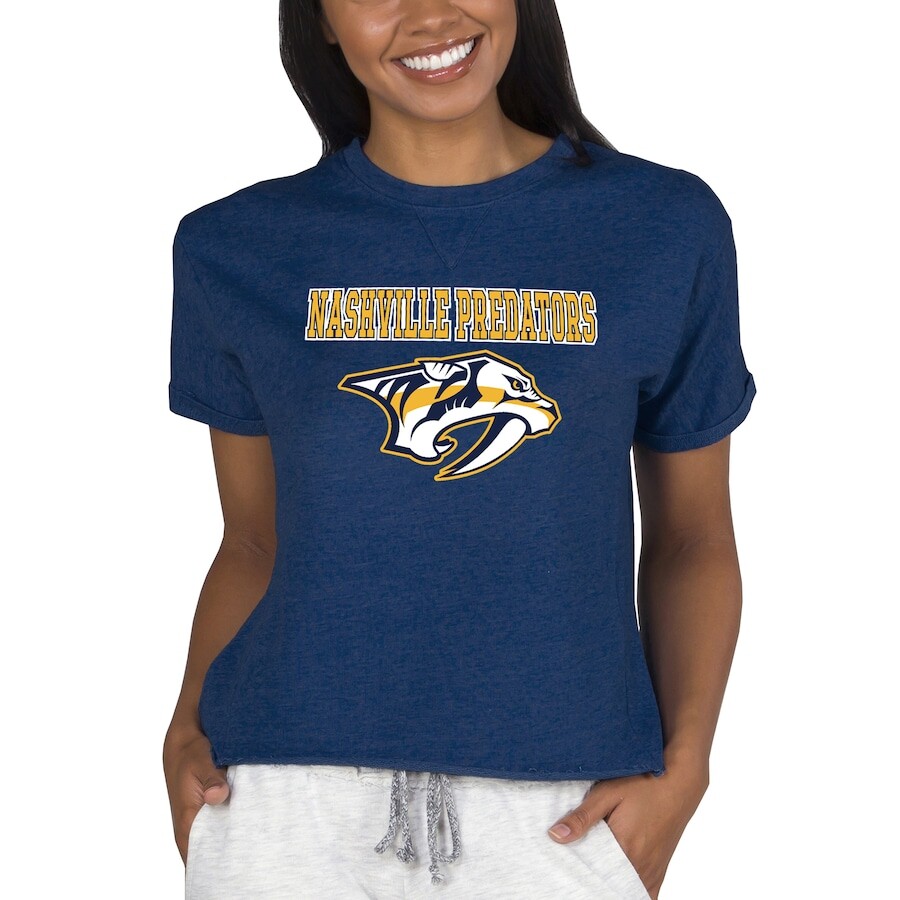 

Футболка с коротким рукавом Concepts Sport Nashville Predators, нави