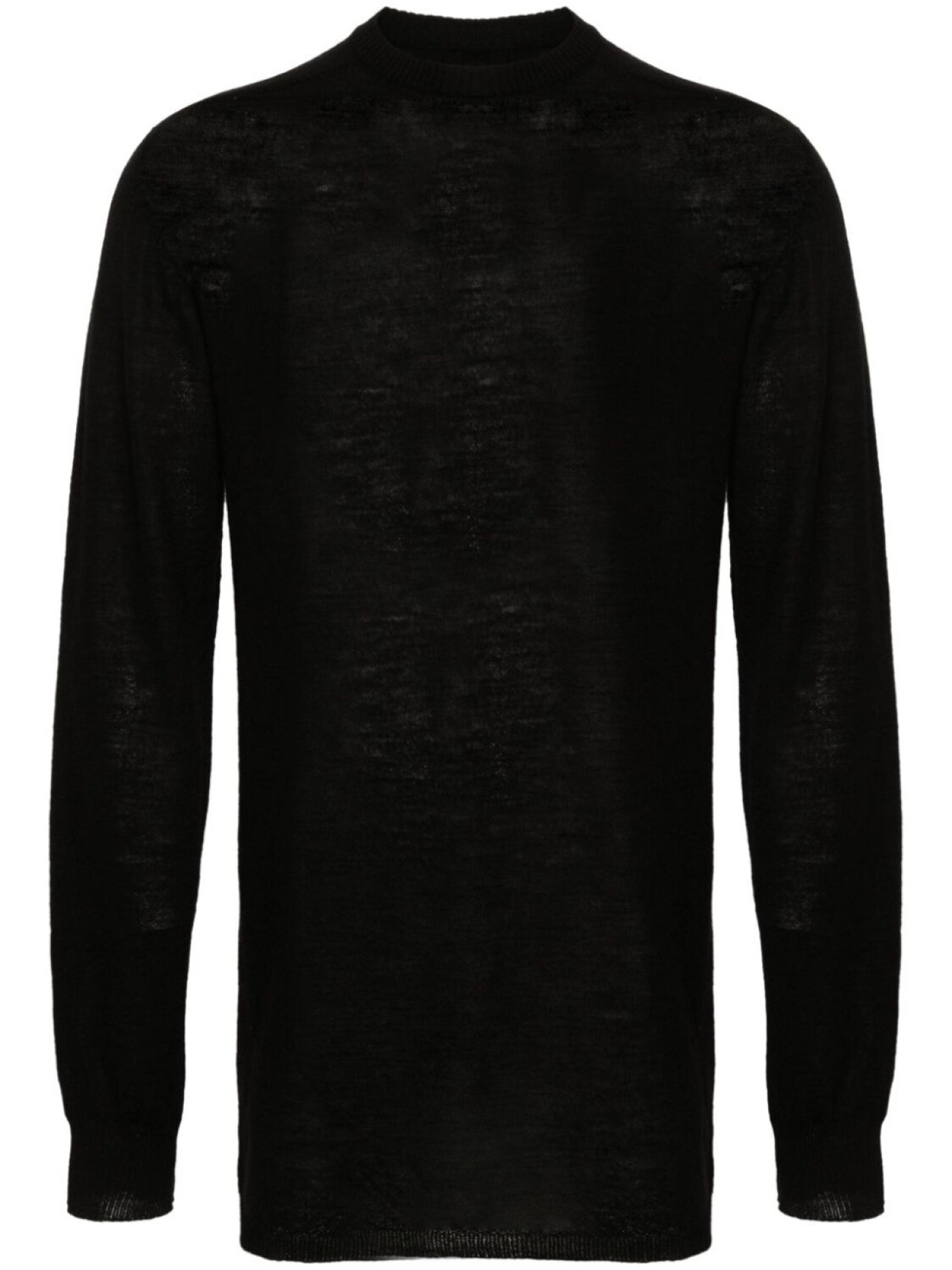 

Rick Owens джемпер Oversized из вирджинской шерсти, черный
