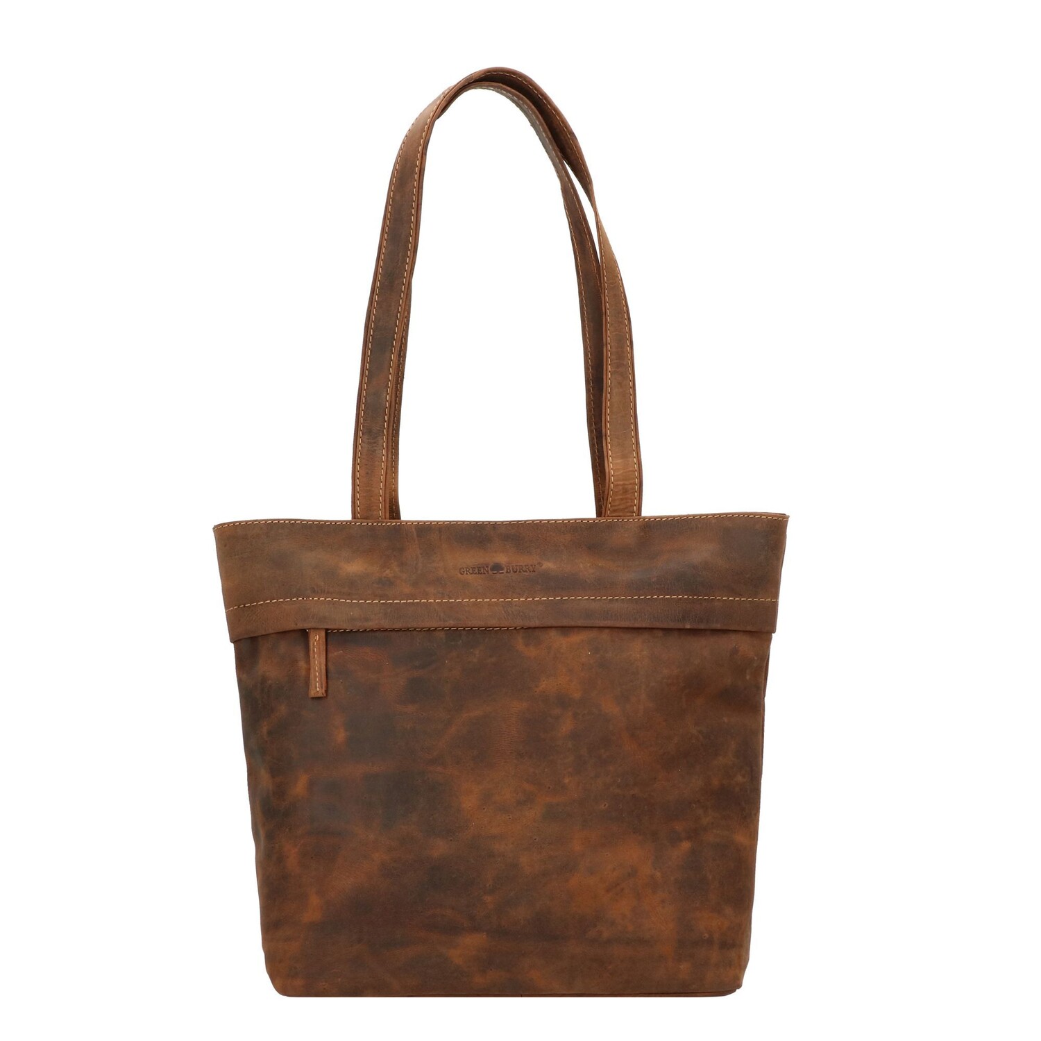 

Сумка шоппер Greenburry Vintage Tasche 39см, коричневый