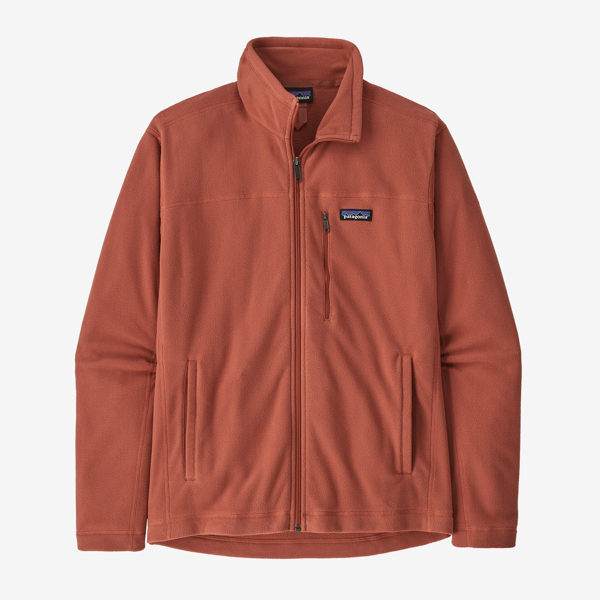 Мужская флисовая куртка Micro D Patagonia, красный