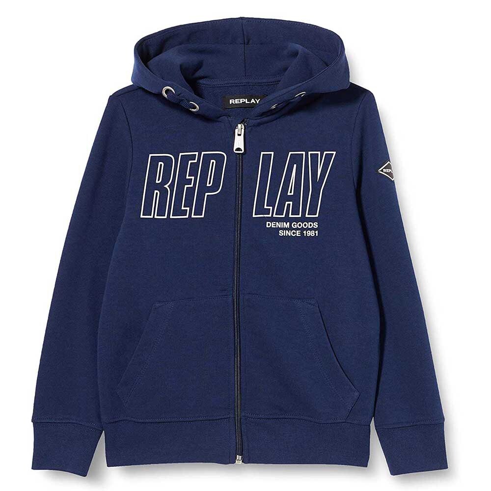 

Толстовка Replay SB2440.020.22739 Full Zip, синий
