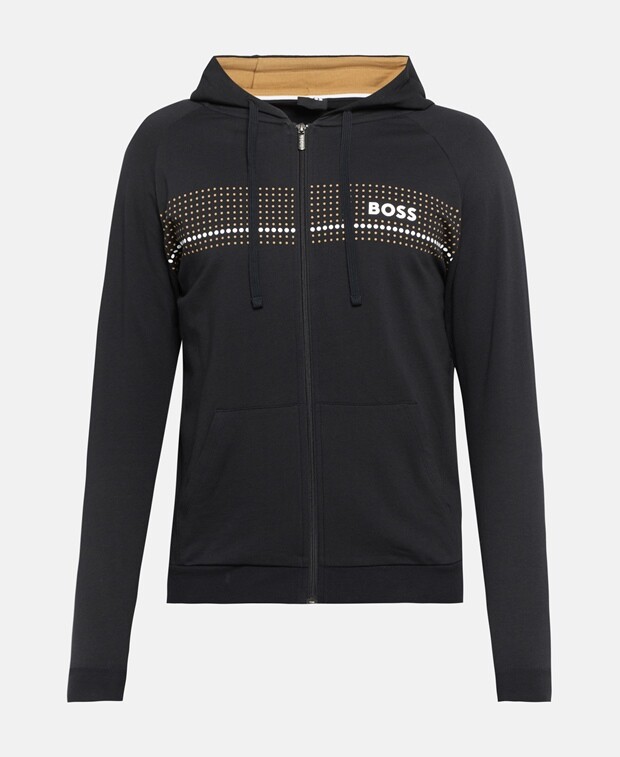 

Толстовка с капюшоном Boss, черный